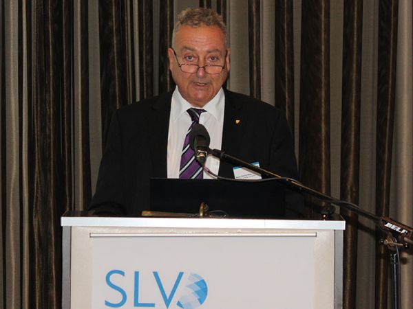 SLV-Vorstandsvorsitzender Hans-Georg Maas